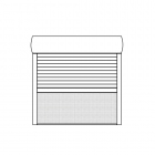 Aluminium Vorbau Rolladen Rundkasten inkl. Insektennetz Aluminium Vorbau Rolladen Rundkasten inkl. Insektennetz