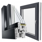 Rehau Geneo 86 mit Alu Vorsatzschale